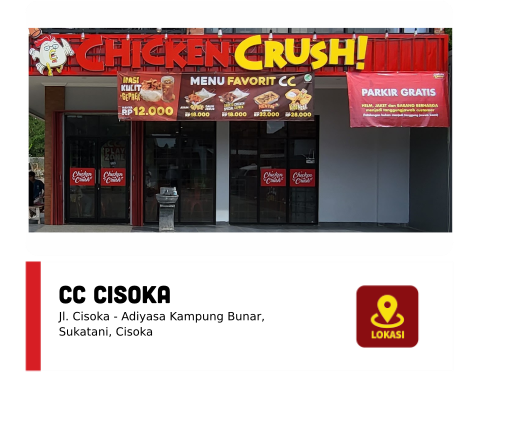 Outlet Chicken Crush Cisoka